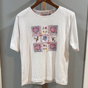 Christina Hope Multicolor Plaid Collar Shirt